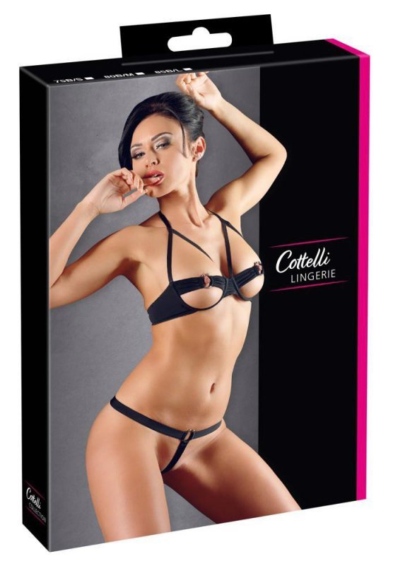 Sexy bielizna z pasków komplet Cottelli 75B/S