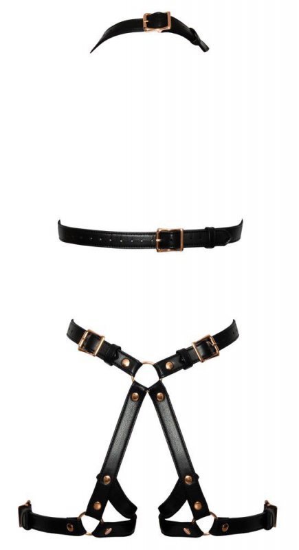 Harness uprząż na całe ciało Bad Kitty S/M