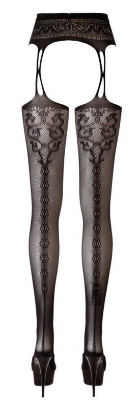 Seksowne pończochy na szelkach Cottelli L/XL