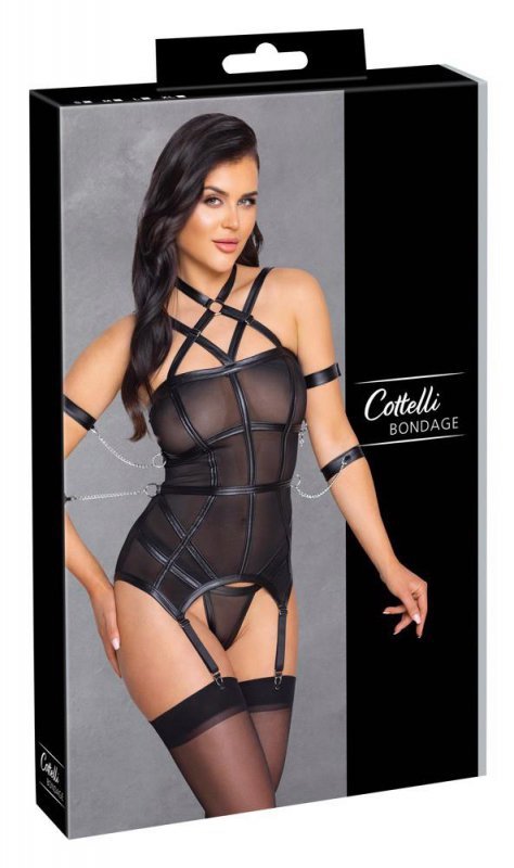 Seksowna bielizna bdsm paski Cottelli S