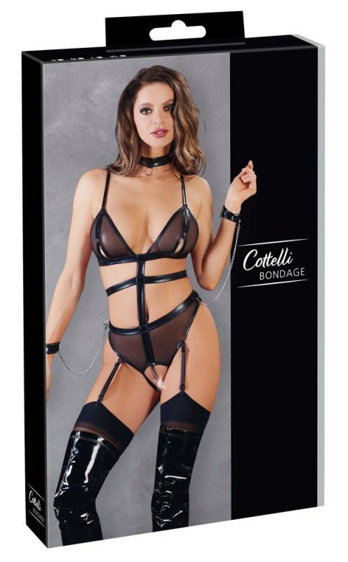 Sex bielizna łańcuchy niewolnica Cottelli M