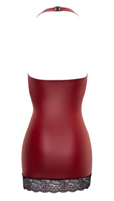 Erotyczna sukienka czerwona mini koronka Cottelli  L