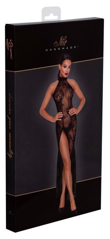 Noir Kleid lang S