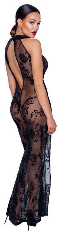 Noir Kleid lang M