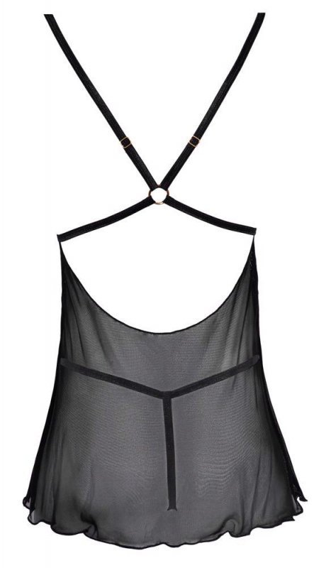 Koronkowa erotyczna koszulka babydoll Cottelli L