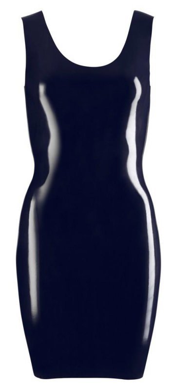 Latex mini dress XL