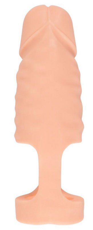 Podwójny dodatkowy penis nakładka Realistixxx Ball Stretcher