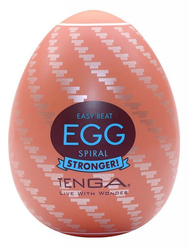Zestaw masturbatorów jajeczka Tenga Egg Spiral Str. 6 szt