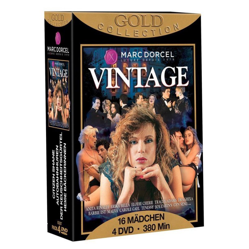 Film Erotyczny PORNO DVD Zestaw Vintage Box 4 DVDs Marc Dorcel