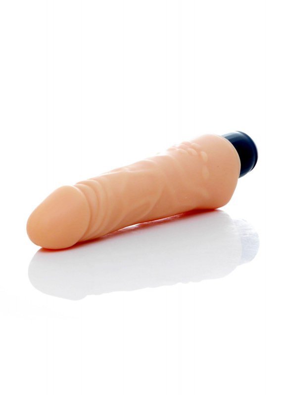Realistyczny wibrator sex masażer z cyber skóry 18 cm