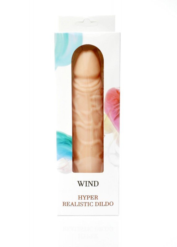 Dildo z przyssawką WIND dildo
