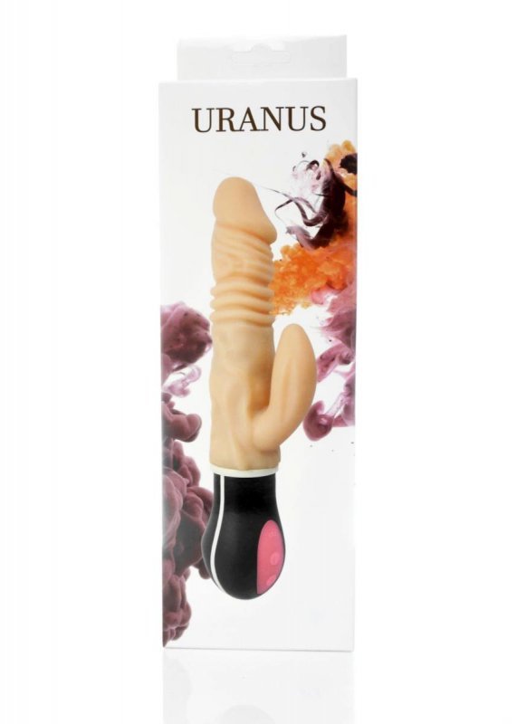 Wibrator URANUS USB 12funkcji + posuw