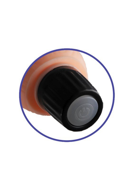 Realistyczny wibrator z cyber skóry sex masażer  22,5 cm