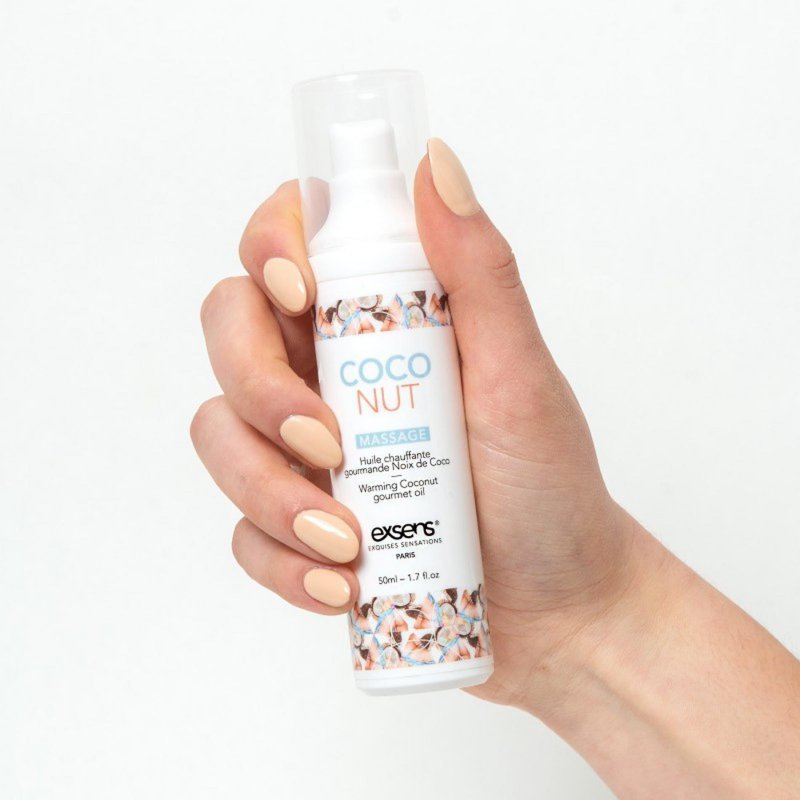 Rozgrzewający olejek do masażu erotycznego Coconut 50 ml