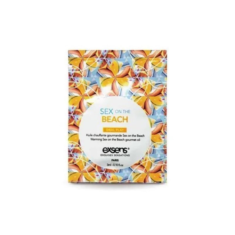 Rozgrzewający olejek do masażu erotycznego Sex On The Beach (3 ml x 10 szt.)