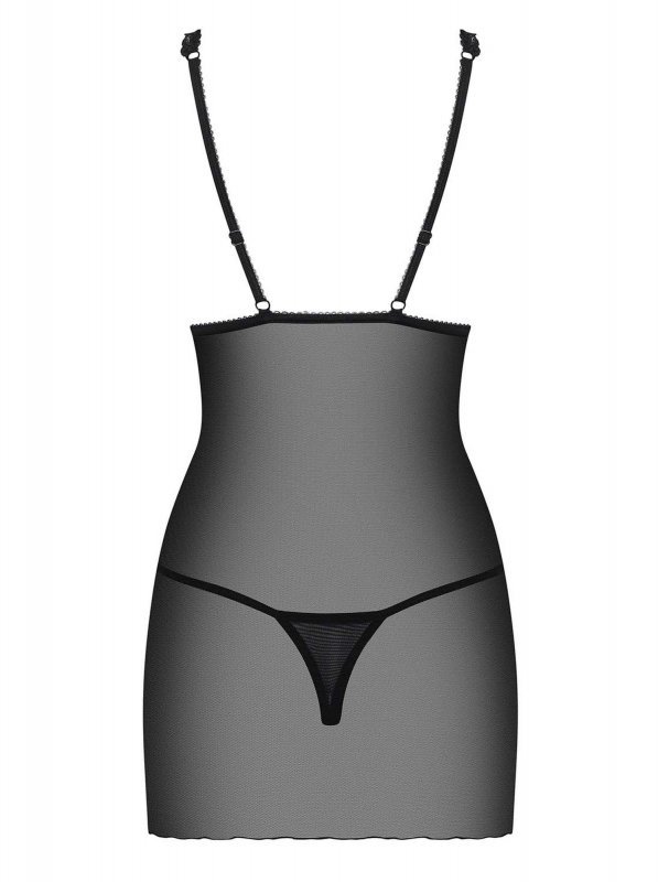 Obsessive Lucita koszulka i stringi czarna L/XL