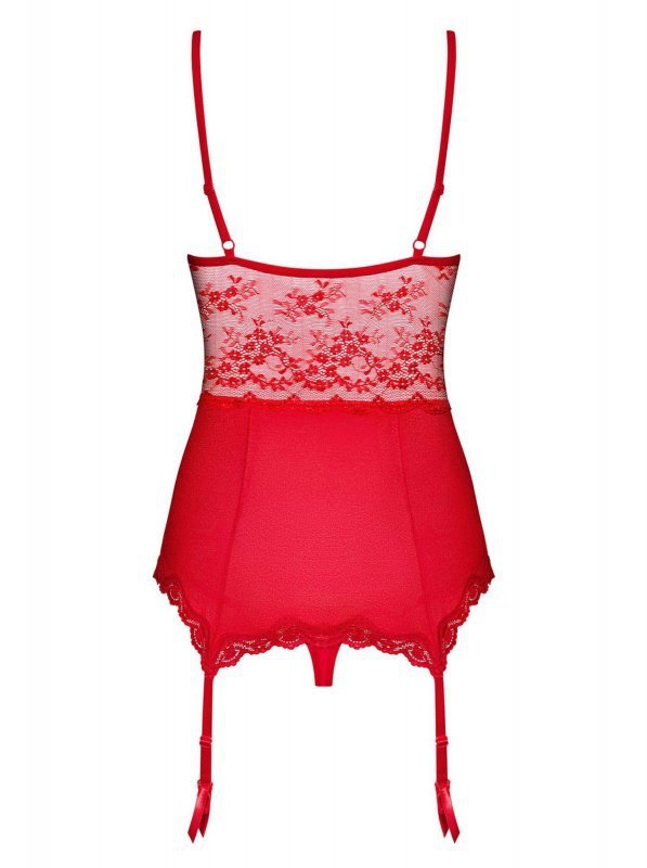 Obsessive Lovica gorset i stringi L/XL