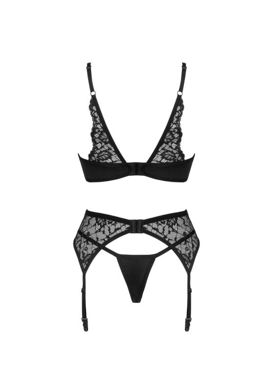 Obsessive Bellastia sexy komplet 3-częściowy XL/2XL