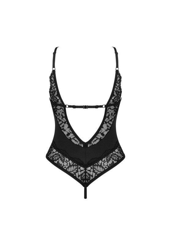 Bellastia seksowne body z dziurką otwarte M/L