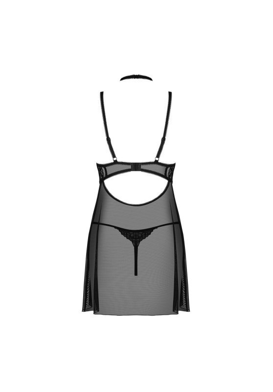 Obsessive koszulka nocna Elizenes babydoll i stringi  S/M
