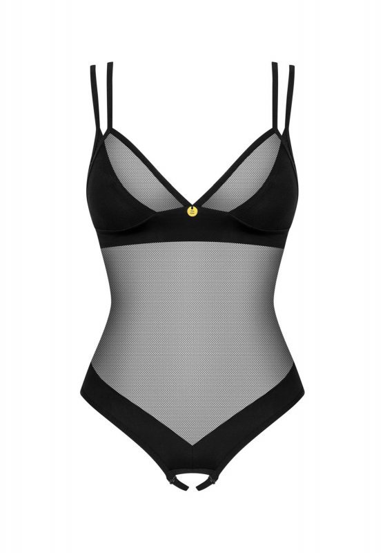 Obsessive Nesari body otwarte czarne XS/S