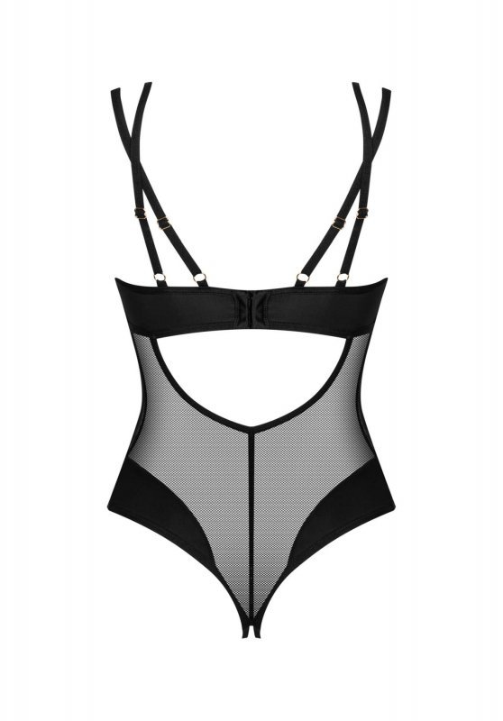 Obsessive Nesari body otwarte czarne XS/S