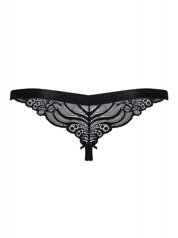 Bielizna 828-THC-1 stringi otwarte L/XL