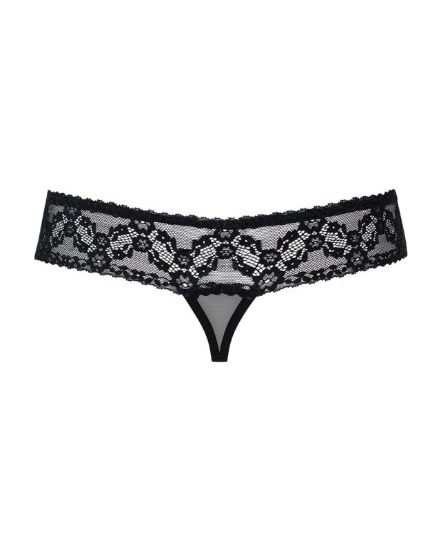 Obsessive 837-THC-1 stringi otwarte  S/M