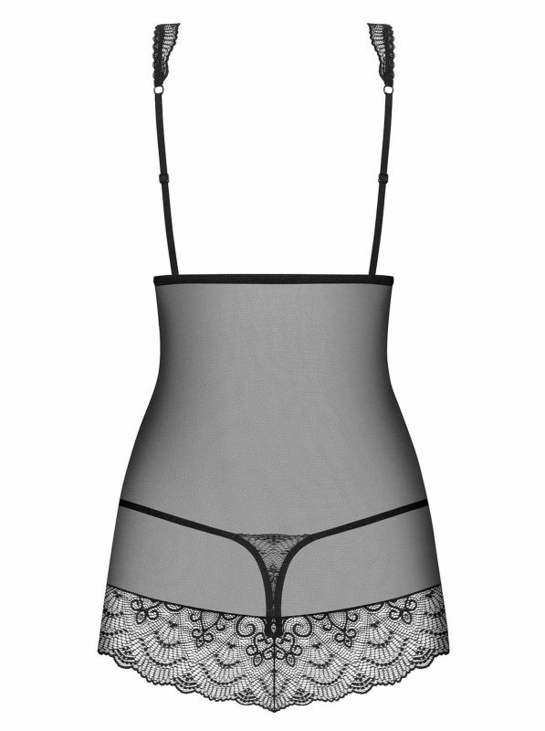 Obsessive Firella koszulka czarna  S/M