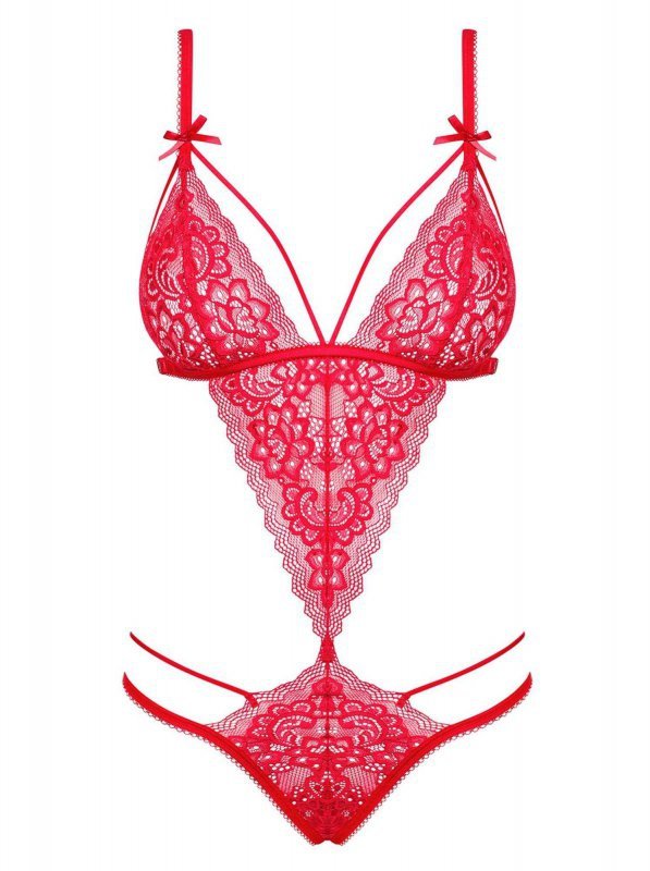 Obsessive Lovlea body czerwone L/XL