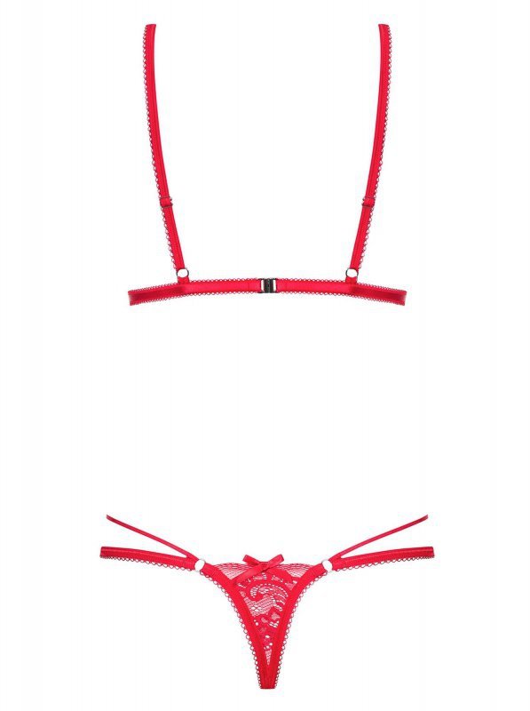 Obsessive Lovlea body czerwone L/XL