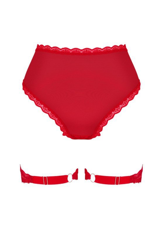 Obsessive Belovya figi z paskami do pończoch XL/2XL
