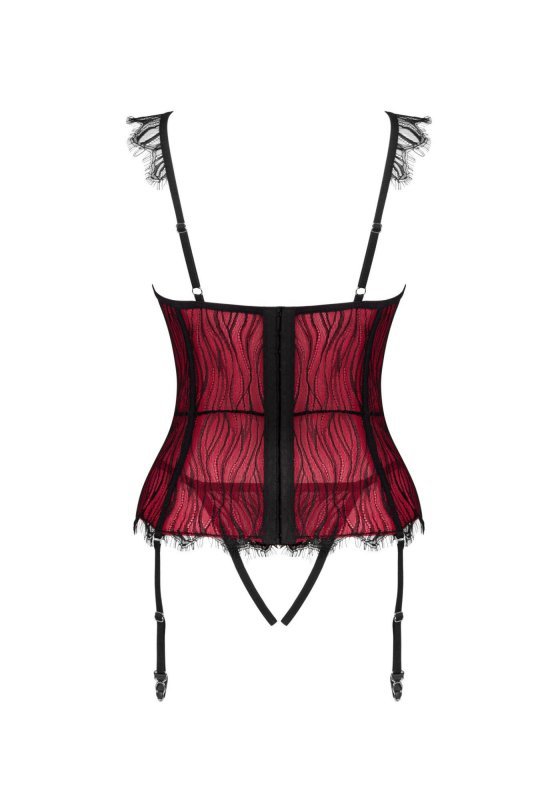 Obsessive Denissa gorset i stringi XL/2XL