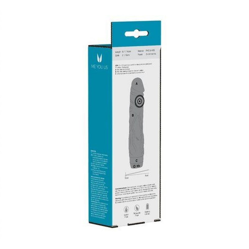 Żylasty wibrator stymulator pochwy 15 cm