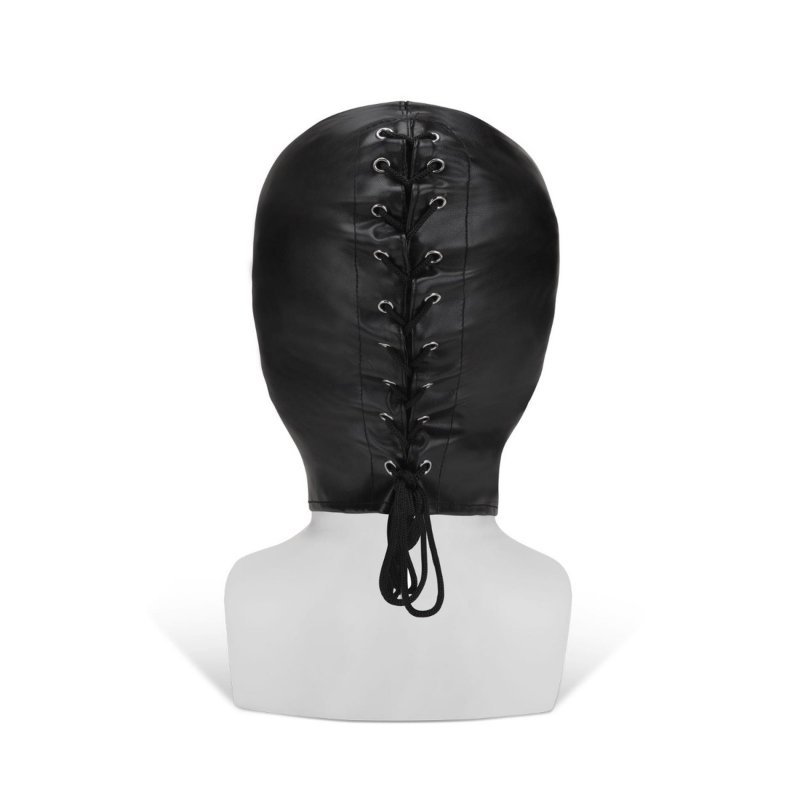 Me You US hood with eyes pu leather