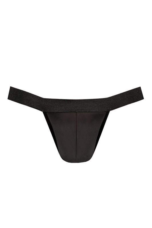 Męskie seksowne jockstrapy czarne Eros jock strap S