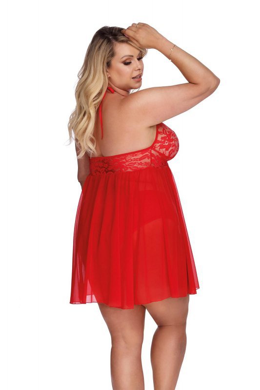 Pandora red ( chemise/halka ) XXL+