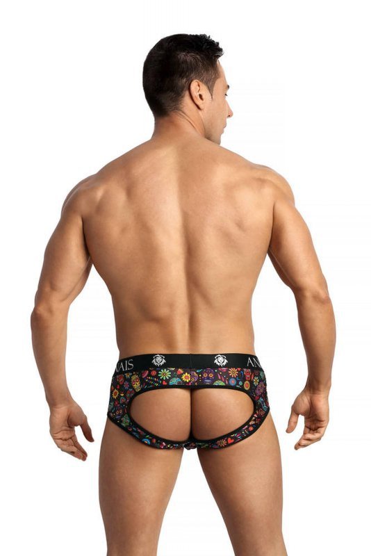 Męskie jockstrapy majtki odkryte pośladki Mexico jock bikini S