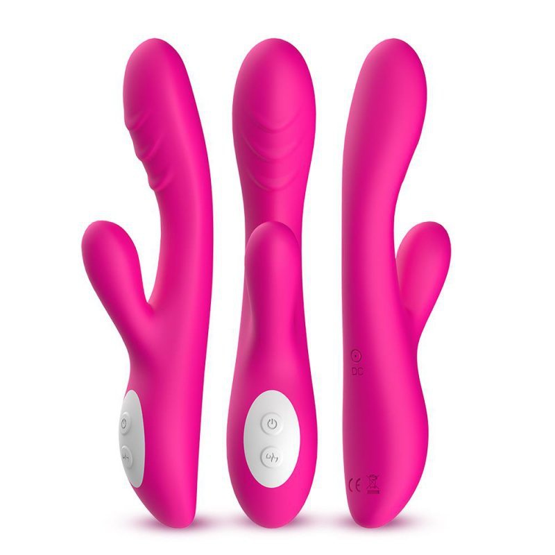 Wibrator sex stymulator króliczek z funkcją grzania