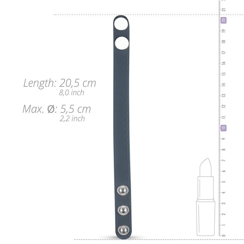 Regulowany pierścień erekcyjny Boners cock strap - S/M