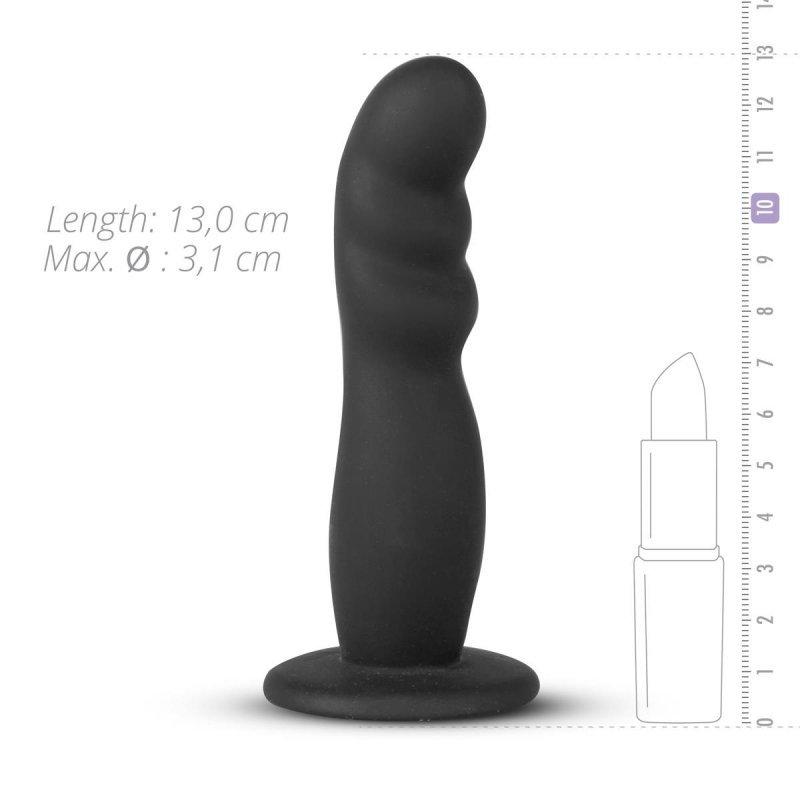 Strapon Pas strap-on sztuczny penis czarne dildo dla par 13 cm