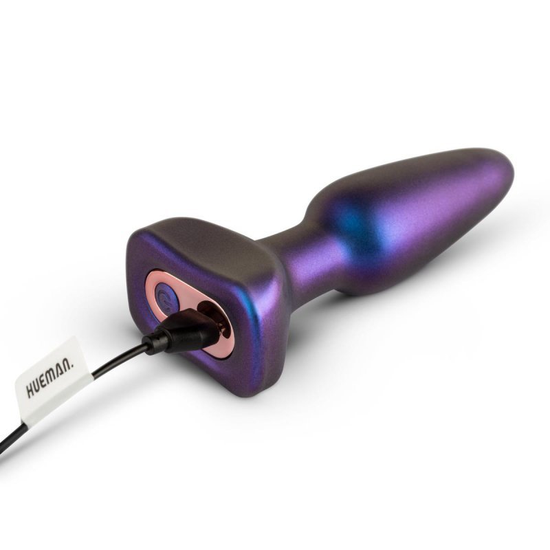 Stożkowy korek analny z wibracjami zatyczka plug