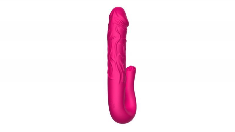 Realistyczne wibrujące dildo masażer łechtaczki mega orgazm