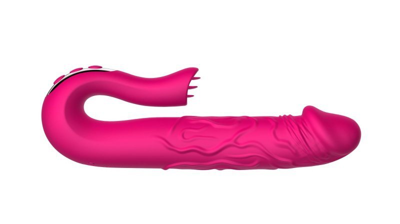 Realistyczne wibrujące dildo masażer łechtaczki mega orgazm