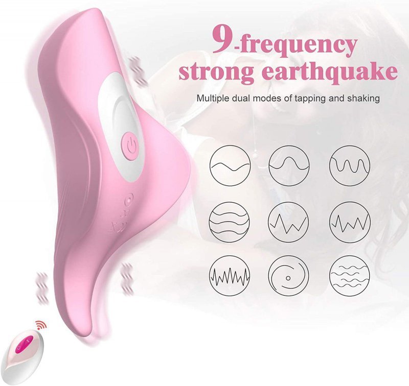 Masażer łechtaczki do majtek Wearable Impusle vibe PINK