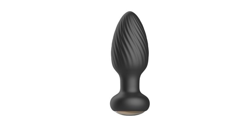 Korek analny rotacja Retating remote anal plug