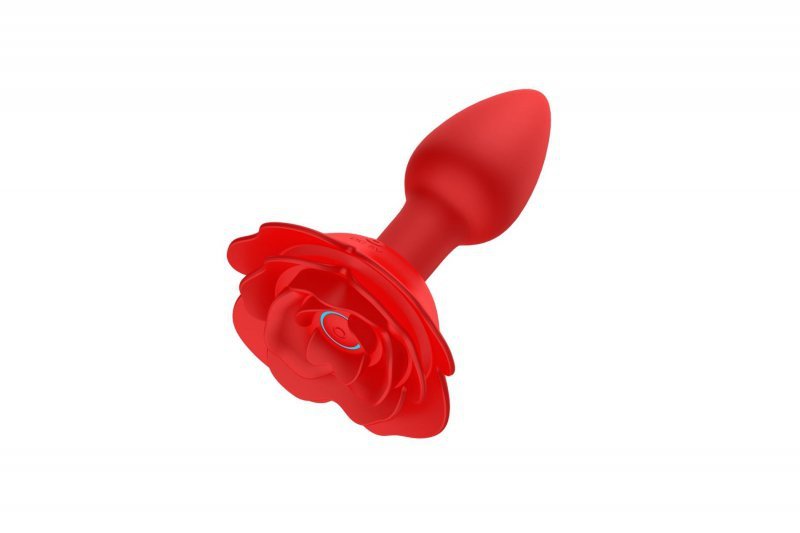 Korek analny rotacja Rose rotating anal plug