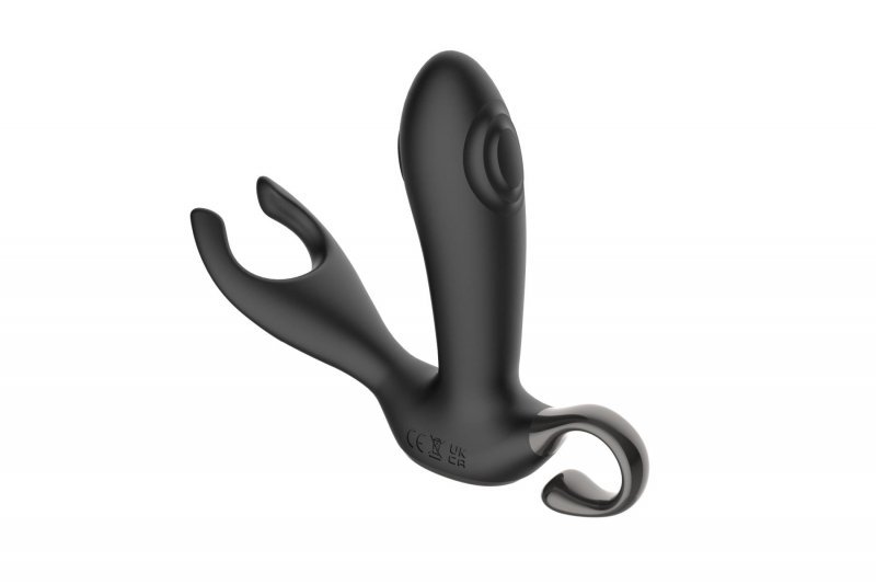 Wibrator analny z pilotem do punktu P Dual tapping anal