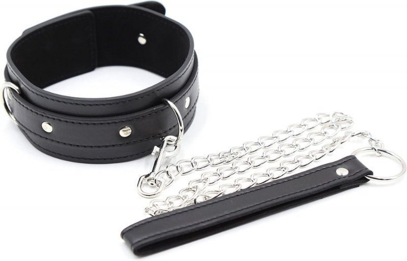 Obroża ze smyczą bdsm Fetish Fever
