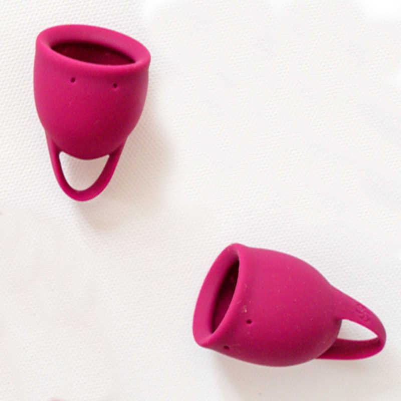 Zestaw kubeczków menstruacyjnych 2 szt + kosmetyczka